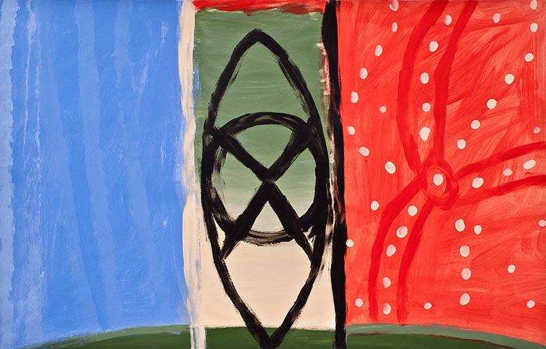 Joan Anderson painting: Devotion to the Unknown.