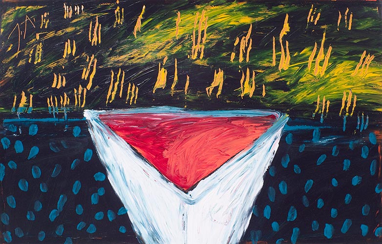 Joan Anderson painting: Devotion to the Unknown.