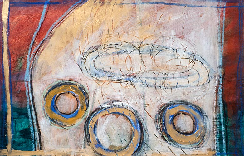 Joan Anderson painting: Devotion to the Unknown.