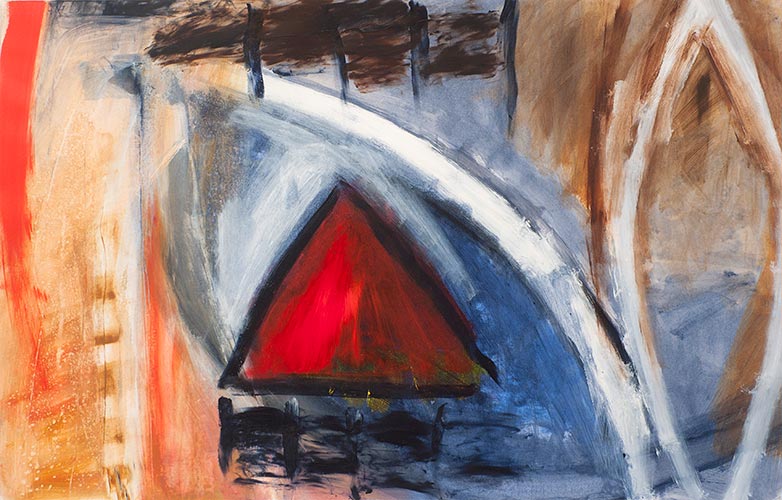 Joan Anderson painting: Devotion to the Unknown.