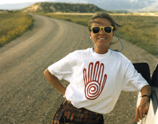 A photograph of Joan Anderson in southern Colorado.