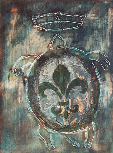 Another painting by Joan, hard to describe.