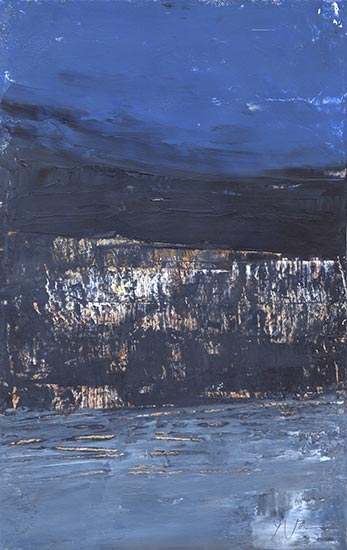 Joan Anderson painting: Invented Landscapes.