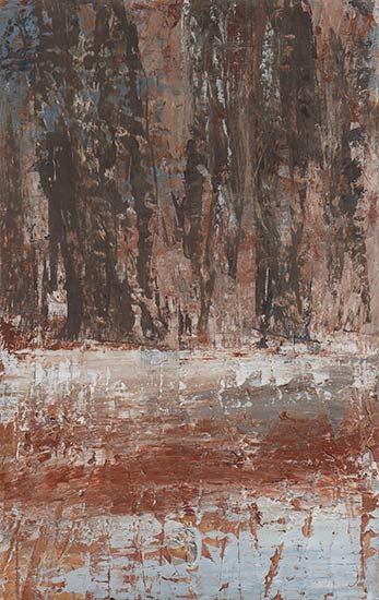 Joan Anderson painting: Invented Landscapes.