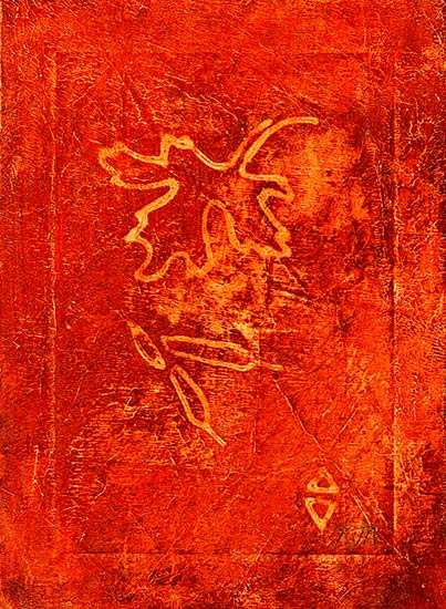 Joan Anderson Panel Card Painting.