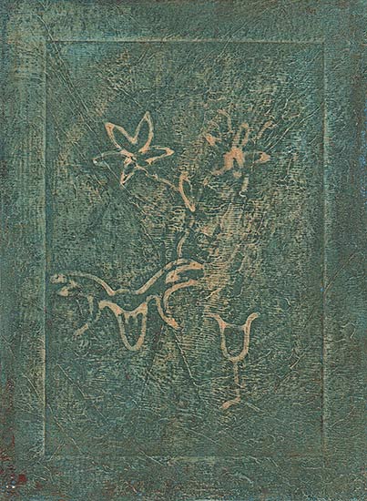 Joan Anderson Panel Card Painting.