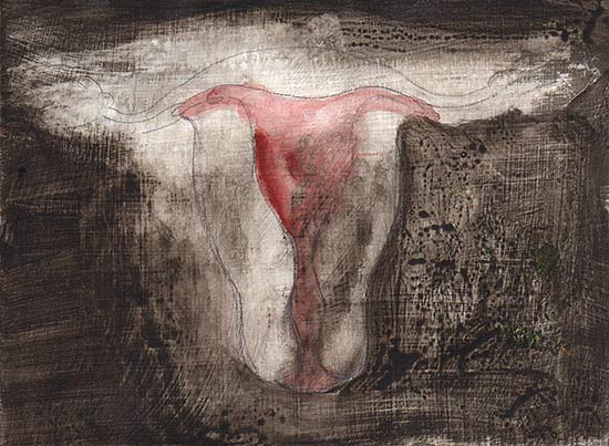 Joan Anderson Panel Card Painting.