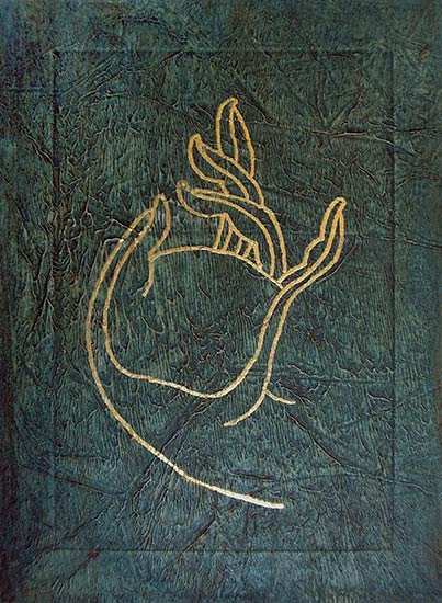 Joan Anderson Panel Card Painting.