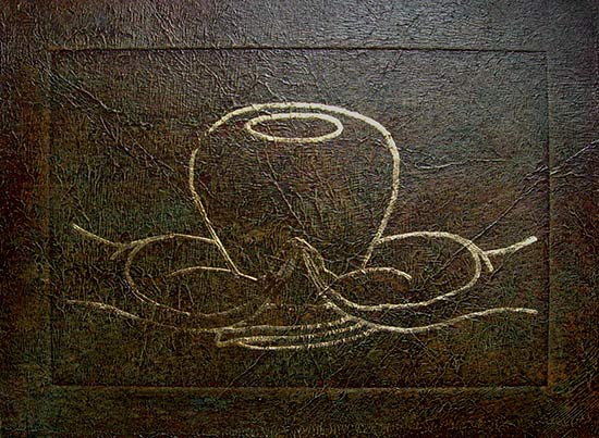 Joan Anderson Panel Card Painting.