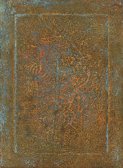 Joan Anderson Panel Card Painting.