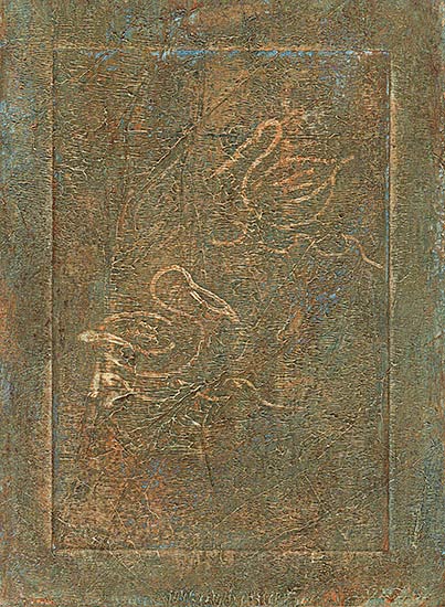 Joan Anderson Panel Card Painting.