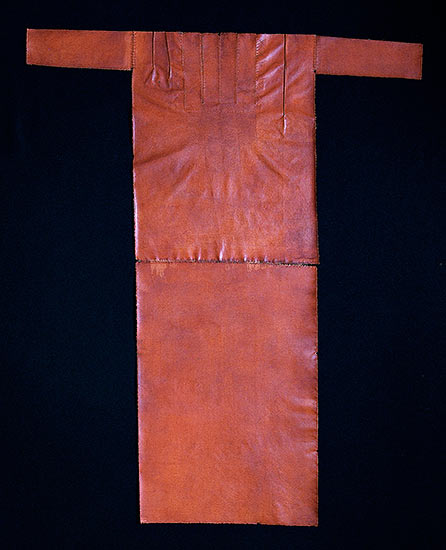 Joan Anderson canvas stitching work.