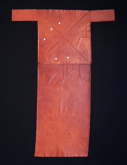 Joan Anderson canvas stitching work.