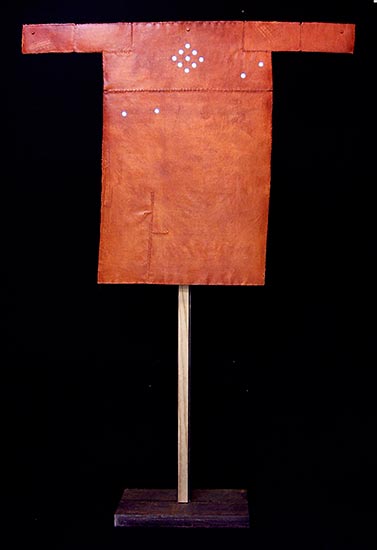 Photos of a performance installation called Something Between a Garment, a Being, and Skin.